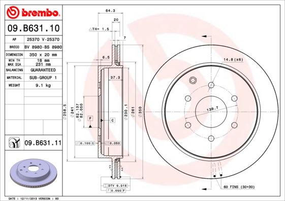 OPTIMAL BS-0532C Fren Diski