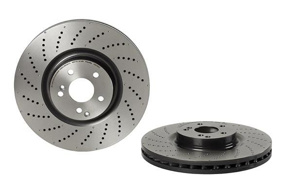 BREMBO 09B76951 Fren Diski On Mercedes Amg W204 S204 W205 S205 C205 A205 W212 S212 C207 A207 W221 C216