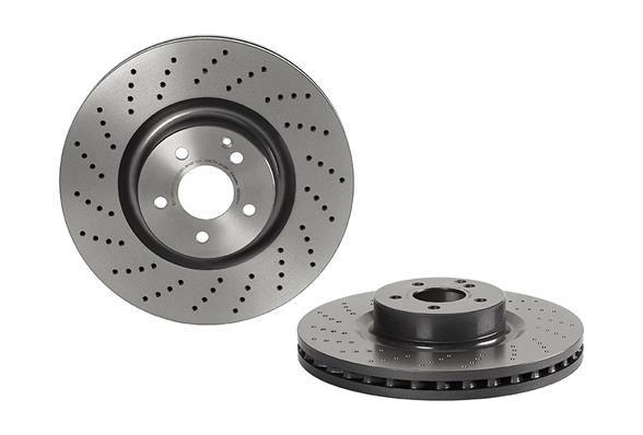 BREMBO 09C94311 Fren Diski On Mercedes S-Class W220 S 55 Amg 02>05