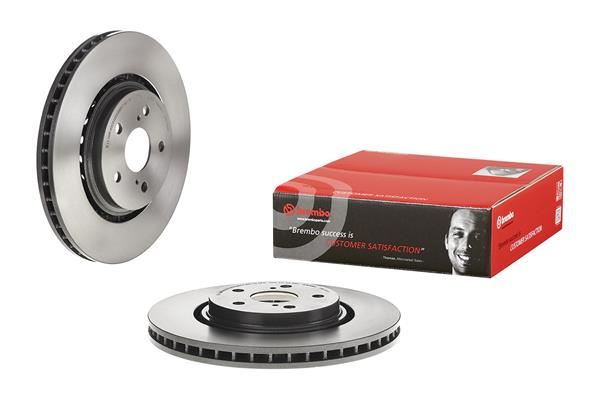 BREMBO 09E12611 Fren Diski On Uv Coated Toyota