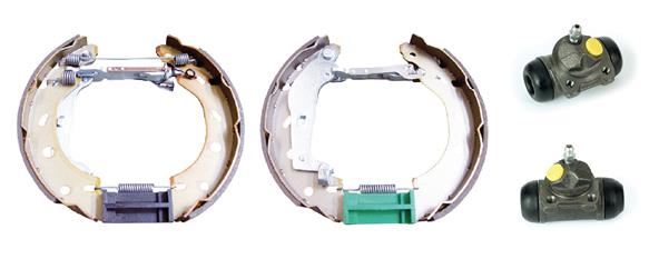 BREMBO K50005 Fren Papuç Takimi Smart Cabrio 450 03/00-01/04-Smart City-Coupe 450 07/98-01/04-Smart Crossblade