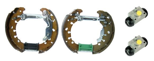 BREMBO K59046 Arka Pabuç Balata Opel Corsa D 16> Adam 14>18 Peugeot Bipper 08> P605 90> Citroen Nemo 08> Fiat Fior Ino 08> Panda 09>Punto 05> 203x38 Gs8739