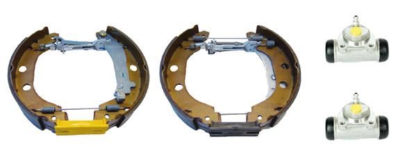 BREMBO K68064 Fren Papuç Takimi Nissan Kubistar Van X76 08/03->-Renault Kangoo Kc0/1 08/97->-Renault Kangoo Ex