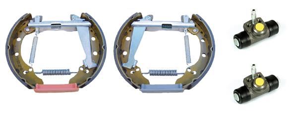 BREMBO K85029 Arka Pabuç Balata Takimi Kit Vw Golf Iii 1.4-1.6-1.8 91-97 0204113590