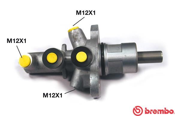 BREMBO M06019 Ana Fren Silindiri Alpina B7 E65 12/03-12/08-Bmw 7 E65. E66. E67 07/01-12/09-Bmw 7 F01. F02. F0