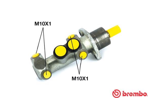 BREMBO M23020 Ana Fren Silindiri Alfa Romeo 145 930 07/94-01/01-Alfa Romeo 146 930 12/94-10/01-Alfa Romeo Spid