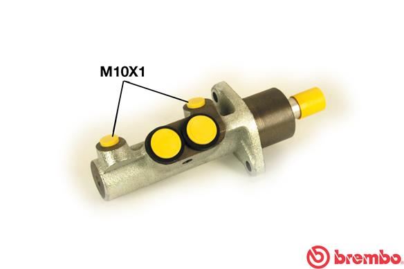 BREMBO M23023 Ana Fren Silindiri Citro N Evasion Mpv 22. U6 03/94-07/02-Citro N Evasion Van U6. Af 03/94-10/02