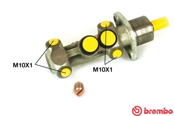 BREMBO M23057 Ana Fren Silindiri Autobianchi Y10 03/85-10/95-Lancia Y10 156 03/85-12/95