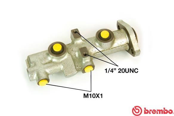 BREMBO M24055 Fren Ana Merkez 3 Delik Transit 2.5 Dizel Triton 91-93