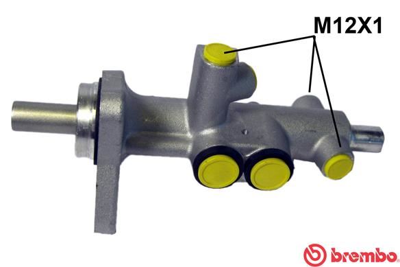BREMBO M50035 Ana Fren Silindiri Chrysler Crossfire 07/03-12/08-Chrysler Crossfire Roadster 05/04-12/08-Mercedes-B