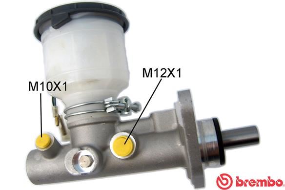BREMBO M52011 Ana Fren Silindiri Honda Civic V Hatchback Eg 10/91-11/95-Honda Civic V Saloon Eg. Eh 10/91-12/9