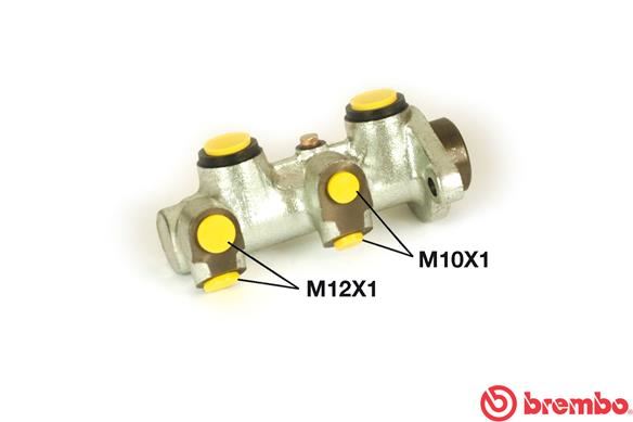 BREMBO M59015 Ana Fren Silindiri Opel Vectra A J89 08/88-12/95-Opel Vectra A Hatchback J89 04/88-12/95
