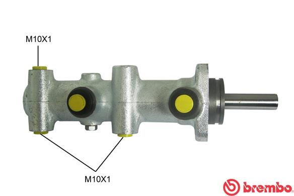 BREMBO M61001 Ana Fren Silindiri Iveco Daily I Platform/Chassis 01/78-05/99-Iveco Daily I Van 01/78-08/98-Iveco Da