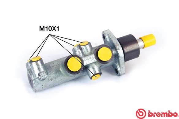 BREMBO M61043 Ana Fren Silindiri Citro N Jumper Bus 230p 02/94-04/02-Citro N Jumper Bus 244. Z 04/02->-Citro N