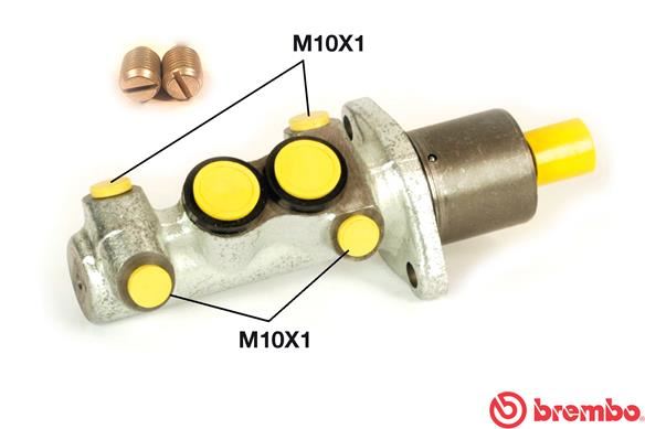 BREMBO M61065 Ana Fren Silindiri Peugeot 405 I 15b 01/87-12/93-Peugeot 405 I Break 15e 06/87-08/92-Peugeot 405