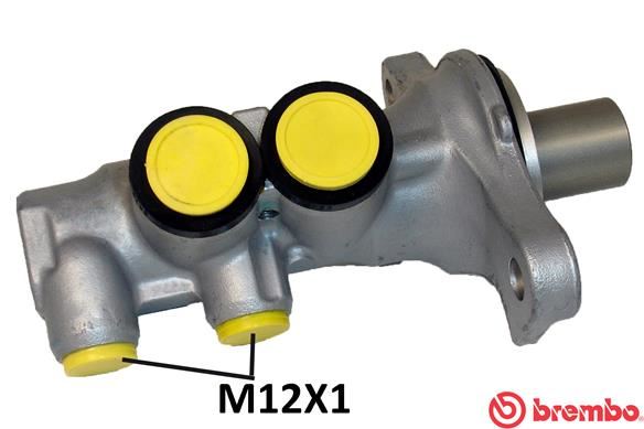 BREMBO M61119 Fren Ana Merkez P207 07>13 P208 12>19 P301 12> P1007 05> C-Elysee 12> C2 03>10 C3 02> C4 Cactus 14> Ds3 10>15 22.2mm
