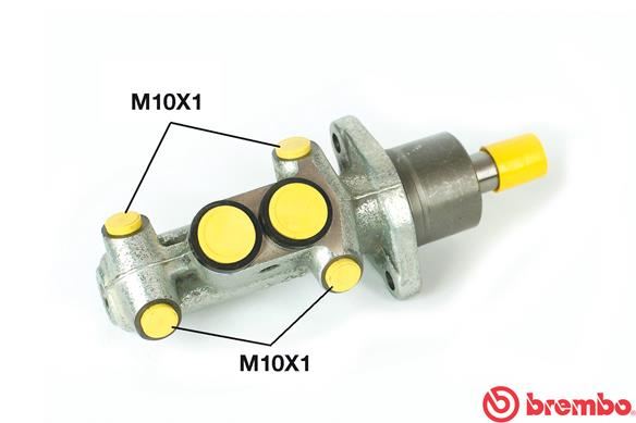 TRW-PML394 Ana Fren Merkezi Abs Olmayan 25.4mm Vw Transporter