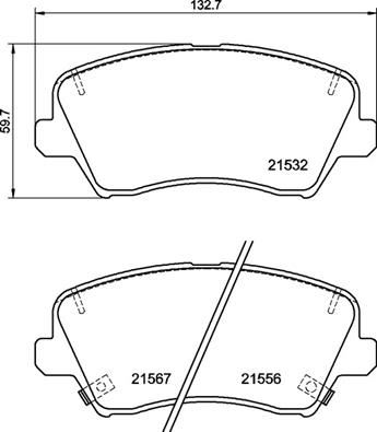 BREMBO P30123 Fren Balatasi Kia Cerato Iii Saloon Yd 09/12->