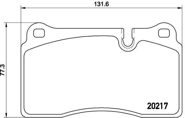 BREMBO P44018 Fren Balatasi On Land Rover Range Rover L320 L322