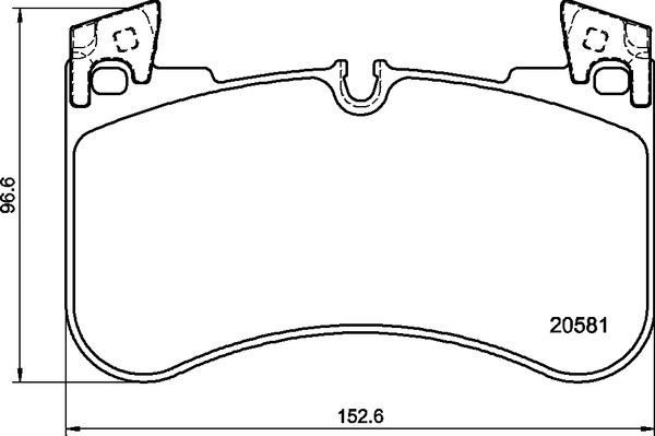 BREMBO P44029 Fren Balatasi On Land Rover Defender L663 Discovery L462 Range Rover L405 L494