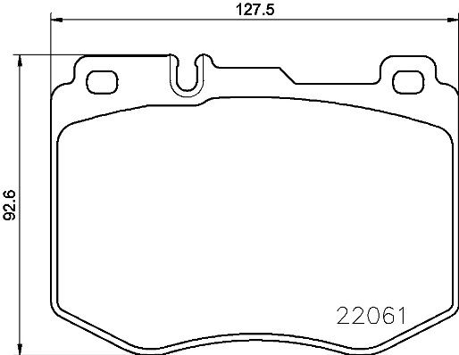 BREMBO P50120 Fren Balatasi On Mercedes W205 S205 C205 A205 W213 S213 C238 A238
