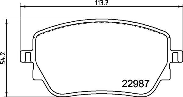 BREMBO P50148 Fren Balatasi Arka Mercedes W177 V177 W247 C118 X118 H247 X247