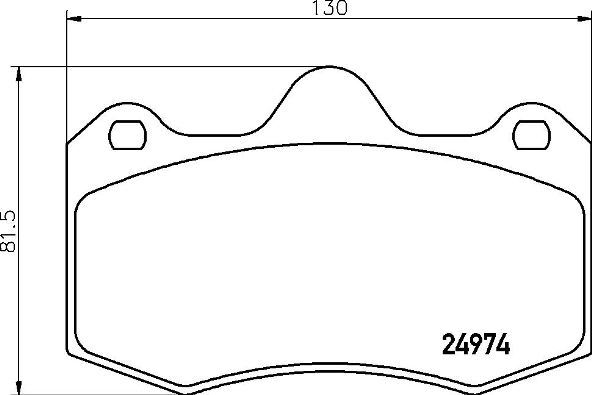 BREMBO P85134 Ön Balata Ibiza 1.4tsi 13 > 1.6 13 >1.8t 04-08 1.9d 04-10 Rapid 1.2 Tsi 12 > 1.6tdi 12 >