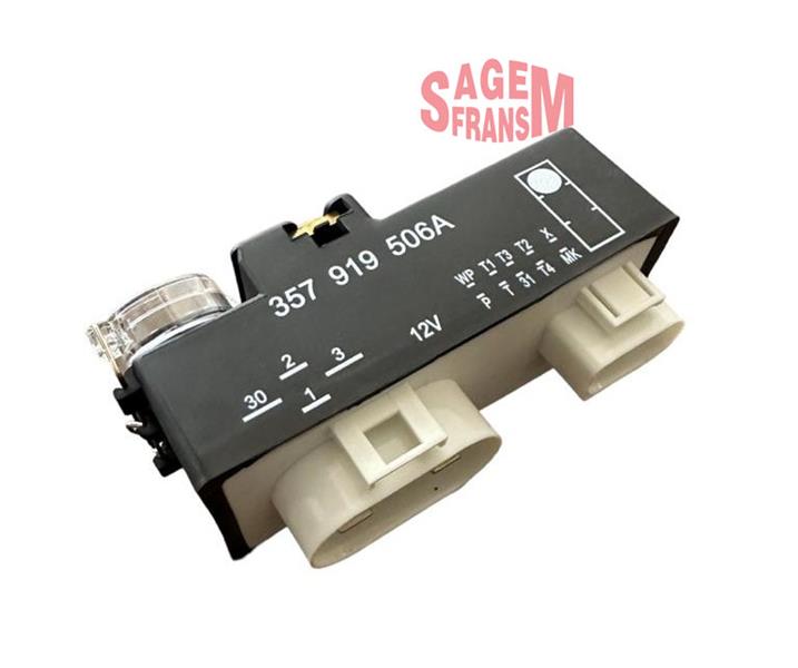 SAGEM 210263 Fan Kontrol Rolesi Caddy Ii 1.9d-Golf Iii 1.6-1.8-2.0-Polo 1.6 Klimasiz
