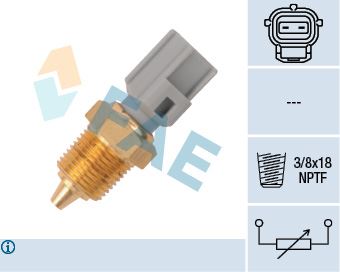 FAE 33425 Motor Sicaklik Sensörü (Termostat Kapagina Gelen) Focus/Escort/Mondeo
