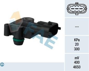 FAE 15129 Manifold Basinc Sensoru Map Land Rover Freelander L359 Defender L316 Range Rover L538 . Ford Trans It Tourneo Connect Mondeo Kuga Focus Peugeot Boxer Citroen Jumper