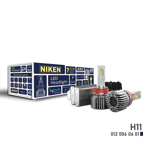 NIKEN 0120060601 Led Xenon Nova Serisi H11 90w