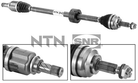 DC-8006 Komple Aks Sag On Uzunluk 903mm Dacia Logan Ii / Sandero Ii 1.0 Sce 6 M-T 2016-
