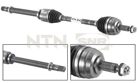 SNR DK55012 Sag On Aks Renault Megane Iii 09> Megane Iv 15> 1.6dci 1.9dci