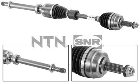SNR DK55017 Aks Renault/Dacia: Duster