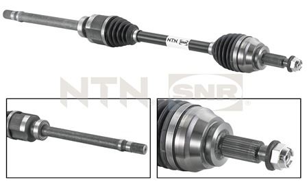 RN-8218 Komple Aks Sag On Uzunluk 989mm Renault Talisman 1.6 Dci A-T 2015-