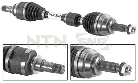SNR-DK55030 Aks Komple Sol Dw5 Otomatik 7 Vites 4×2 Talisman 1.3 H5h