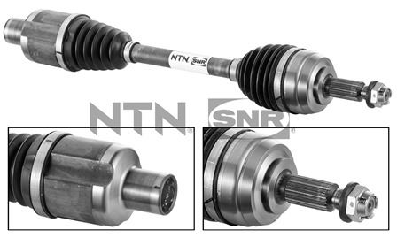 MOTORTEC RNT 0679 Aks Komple Sağ Duster 4x4