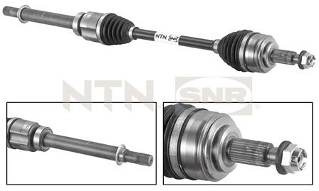 SNR DK55058 Sag On Aks Renault Kangoo Ii 08> Kangoo Iii 19> 1.5dci 1.6