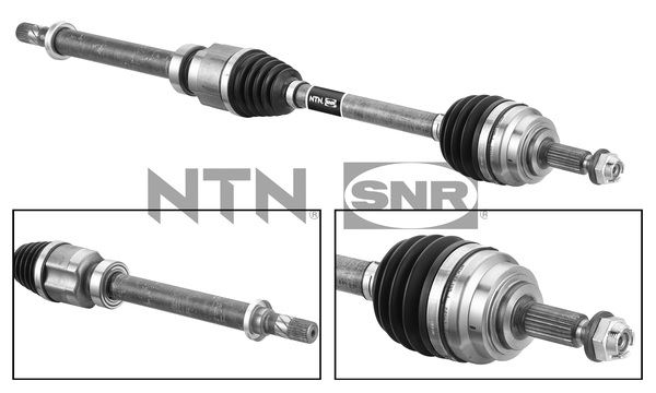 RN-8135 Komple Aks Sag On Uzunluk 910mm  Renault Clio Iv 1.5 Dci 2012- / Dacia Logan Mcv 1.5 Cdi 2013-