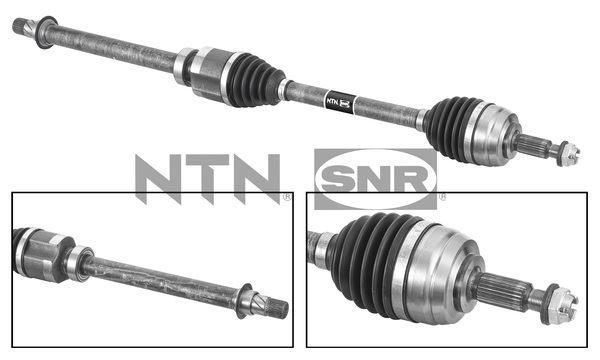 RN-8230 Komple Aks Sag On Uzunluk 998mm Renault Megane Iv 1.3 Tce - 1.5 Blue Dci (Euro 6) 7 A-T (Snz-Dw5) 2016-