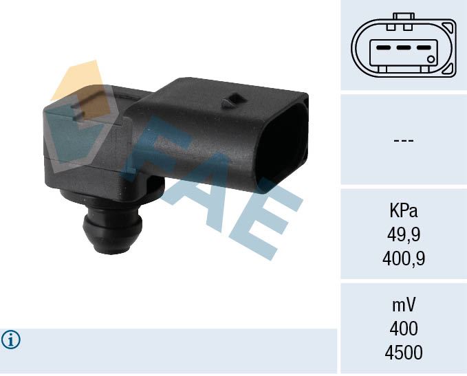 TPR-622532001 Sensor Eksoz Gaz Basinc Bmw M-57 N E-46/53/60/61/65/70