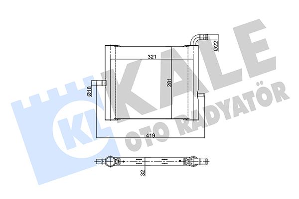 VALEO 701181 Ilave Su Radyatoru Land Rover Discovery V L462 Range Rover L405 L494