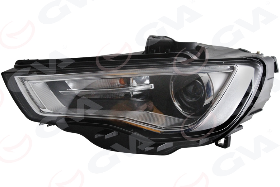 GVA 9108415 Far Ledli Xenon Ampullu Mercekli Motorlu Sol Audi A3 13-16