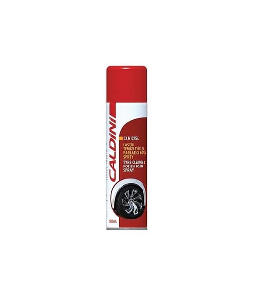 CALDINI CLN-01381 Lastik Temizleyici Ve Parlatici Sprey 500 Ml.