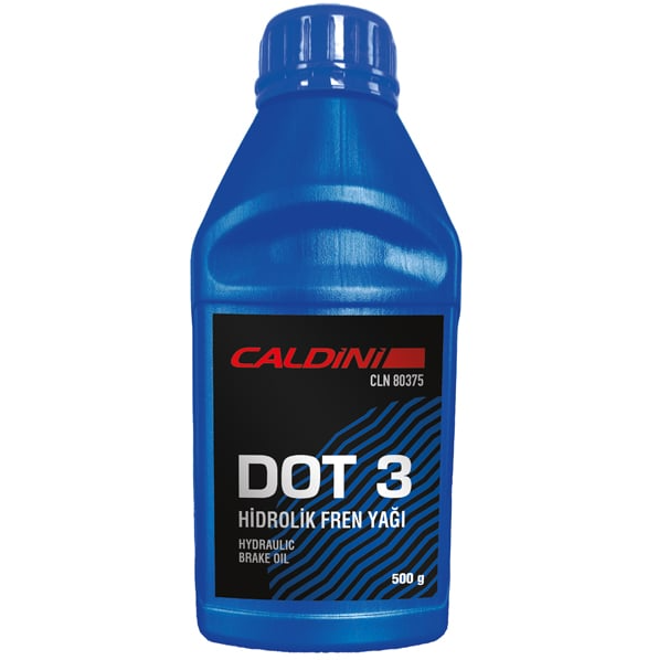 CALDINI CLN-80375 Fren Hidrolik Yaği - Dot 3-Plastik 500 Ml.