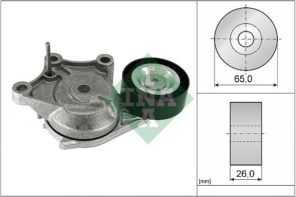 INA 534090310 Alternator Gergi Rulmani P308 C3 Ds3 09 > P508 P3008 P5008 C4 C5 Berlingo Ds4 10 > P208 12 > 1.6 Hdi
