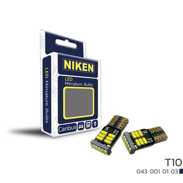 NIKEN 0430010103 Led Ampul T10 Canbus Park Ledi 18 Ledli Mini 12v