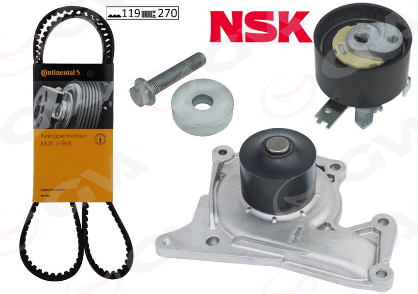 GVA 59WPK1421C-1 Devirdaimli Triger Seti Renault Captur Ii 20> Clio V 19> Megane Iv 18> Dacia Duster Ii 17> Mercedes Om608 W177 V177 W247 C118 Nissan Qashqai Ii 18> 1.5 Dci K9k Euro 6 Adblue Motorlar Icin