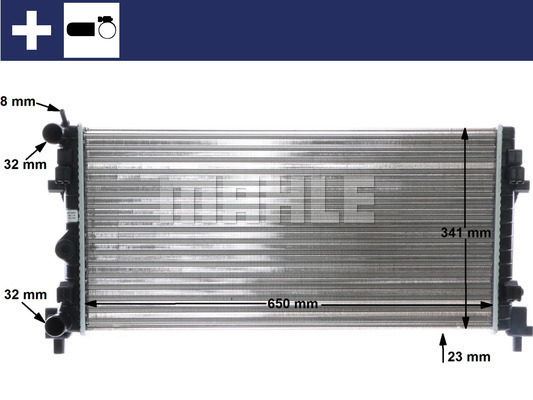 MAHLE CR1096000S Radiator