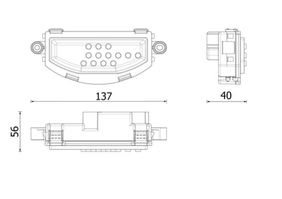 TPR-411375001 Fan Regulatoru Mercedes Vito Tourer (W447)